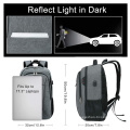Water Resistant College School Backpack Laptop Bag Travel Laptop Backpack with USB Charging